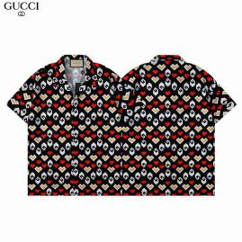 Picture of Gucci Shirt Short _SKUGucciM-3XLH0122342